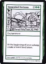 Generated Horizons (No PW Symbol) — card price