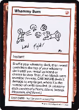 Whammy Burn (No PW Symbol), Mystery Booster: Convention Edition Exclusives — Magic card price