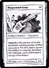 Weaponized Scrap (No PW Symbol), Mystery Booster: Convention Edition Exclusives — Magic card price