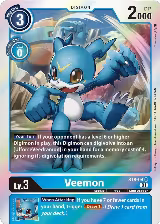 Veemon (ST8-04 SR) — card price