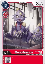Monodramon - BT1-009 (Alternate Art) (BT1-009 C) — card price