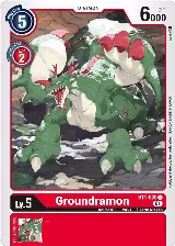 Groundramon - BT1-020 (Alternate Art) (BT1-020 U) — card price