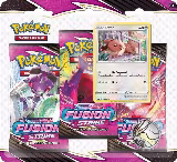 Fusion Strike 3 Pack Blister [Eevee], Fusion Strike — Pokémon card price