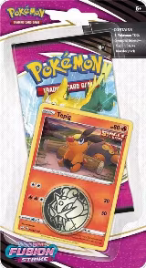 Fusion Strike Single Pack Blister [Tepig], Fusion Strike — Pokémon card price