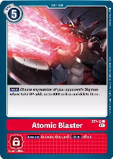 Atomic Blaster (ST7-12 C) — card price
