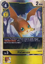 Patamon - P-005 (Rainbow Foil) (P-005 P) — card price