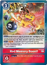 Red Memory Boost! (P-035 SR) — card price