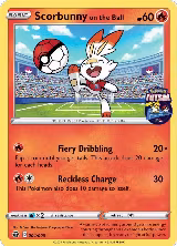 Scorbunny on the Ball - 004/005 (Pokemon Futsal) (004/005) — card price