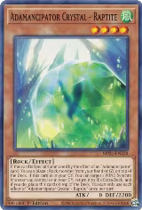 Adamancipator Crystal - Raptite (MP21-EN228), 2021 Tin of Ancient Battles — Yu-Gi-Oh! card price