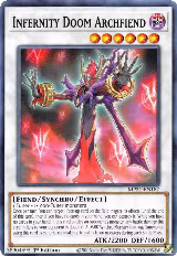 Infernity Doom Archfiend (MP21-EN187) — card price