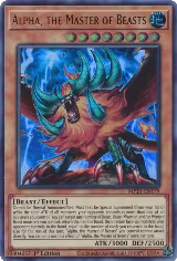 Alpha, the Master of Beasts (MP21-EN179), 2021 Tin of Ancient Battles — Yu-Gi-Oh! card price