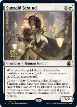 Sungold Sentinel (37), Prerelease Cards — Magic card price
