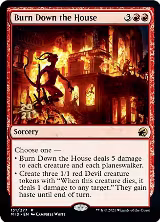 Burn Down the House (131), Prerelease Cards — Magic card price