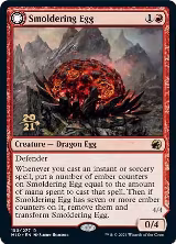 Smoldering Egg (159), Prerelease Cards — Magic card price