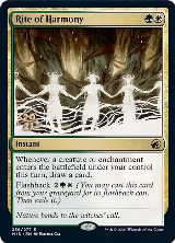 Rite of Harmony (236), Prerelease Cards — Magic card price