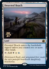 Deserted Beach (260), Prerelease Cards — Magic card price