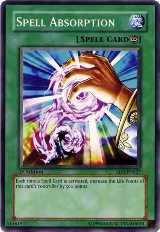 Spell Absorption (SD6-EN027) — card price