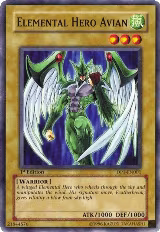 Elemental Hero Avian (DP1-EN001) — card price
