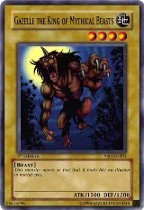 Gazelle the King of Mythical Beasts (YSD-EN001) — card price