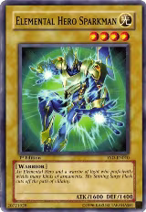 Elemental Hero Sparkman (YSD-EN010) — card price