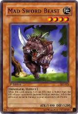 Mad Sword Beast (SKE-022) — card price