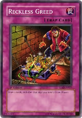 Reckless Greed (SD2-EN027) — card price