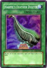 Harpie's Feather Duster — one of the most expensive Yu-Gi-Oh cards