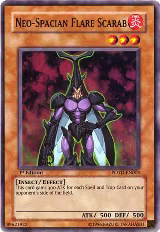 Neo-Spacian Flare Scarab (POTD-EN004), Power of the Duelist — Yu-Gi-Oh! card price