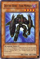 Destiny Hero - Fear Monger (POTD-EN016) — card price