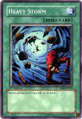 Heavy Storm (SD8-EN022), Structure Deck: Lord of the Storm — Yu-Gi-Oh! card price