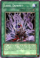 Level Down!? (CDIP-EN046) — card price