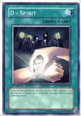 D - Spirit (DP05-EN017) — card price