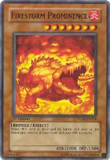 Firestorm Prominence (STON-EN026) — card price
