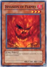 Invasion of Flames (DR3-EN084) — card price