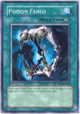Poison Fangs (DR3-EN158), Dark Revelation Volume 3 — Yu-Gi-Oh! card price