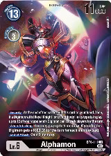 Alphamon (Alternate Art) (BT6-111 SEC) — card price