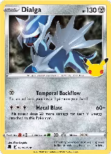 Dialga (020/025), Celebrations — Pokémon card price