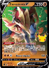 Zamazenta V (018/025), Celebrations — Pokémon card price