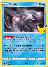 Palkia (004/025), Celebrations — Pokémon card price