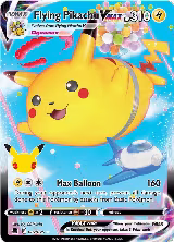 Flying Pikachu VMAX (007/025) — card price