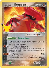 Team Magma's Groudon (9/95) — card price