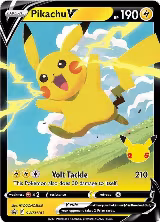 Pikachu V - SWSH143 (SWSH143), Sword & Shield Promo Cards — Pokémon card price