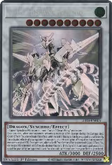 Crystal Clear Wing Synchro Dragon (Ghost Rare) (LED8-EN005) — card price