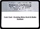 Code Card - Evolving Skies Build & Battle Stadium — card price