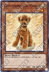Outstanding Dog Marron (OP17-EN014) — card price
