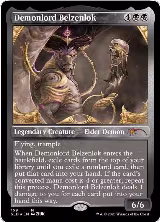 Demonlord Belzenlok (Foil Etched) (159), Secret Lair Drop Series — Magic card price
