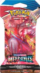 Battle Styles Sleeved Booster Pack, Battle Styles — Pokémon card price