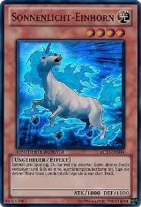 Sunlight Unicorn (German) - "Sonnenlicht-Einhorn" (AC11-DE014) — card price