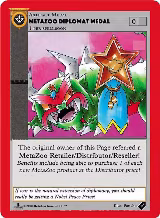 Metazoo Diplomat Medal — card price