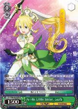 As His Little Sister, Leafa (SP) (SAO/S80-E033SP SP) — card price